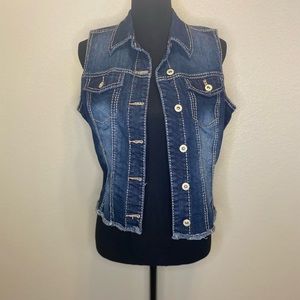 Maurices Denim Vest- NWOT